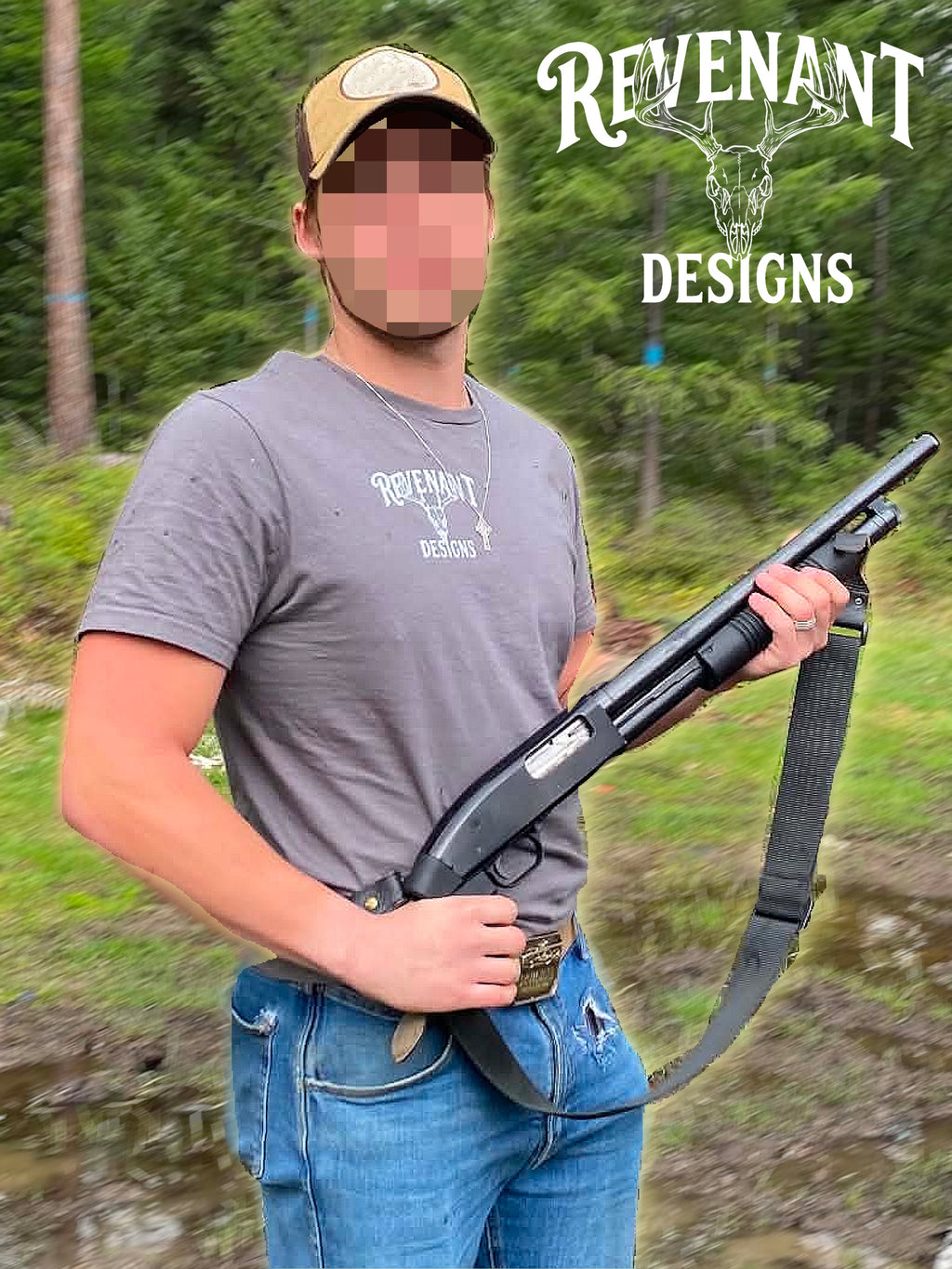 White Tail Deer & Euro Mount Shirt